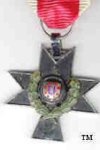 Third Class Cross with Oak Wreath in the Order of the Iron Trefoil